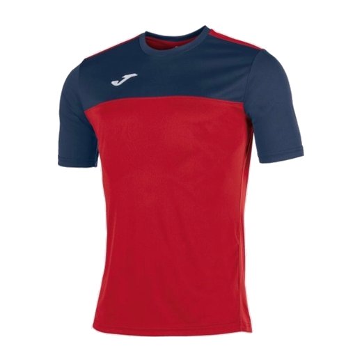 Camiseta oficial roja y azul marino